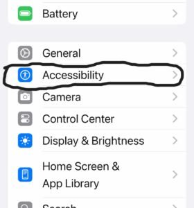 Accessibility Icon 